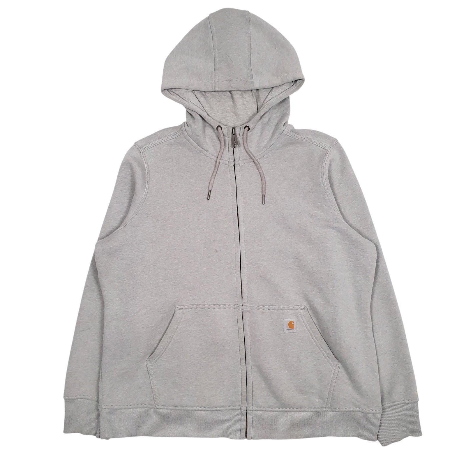 Womens Grey Carhartt  Full Zip Jumper