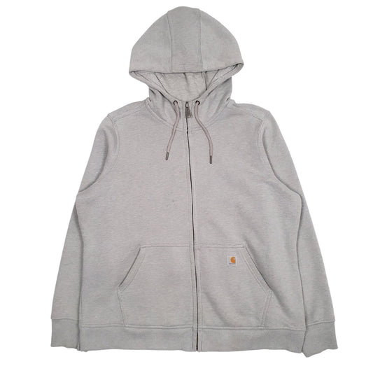 Womens Grey Carhartt  Full Zip Jumper