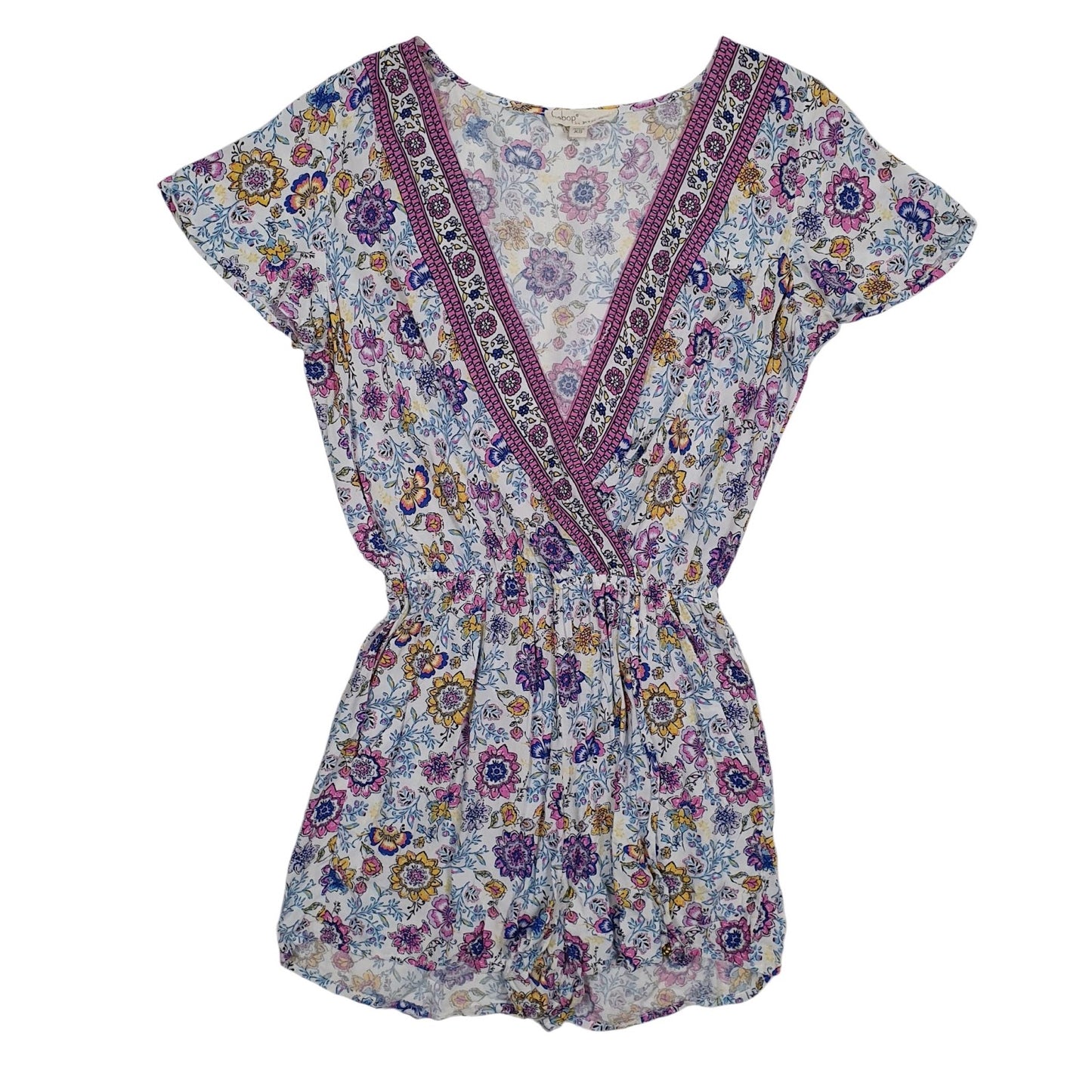 Womens Pink Bebop Playsuit Sleeveless Dress