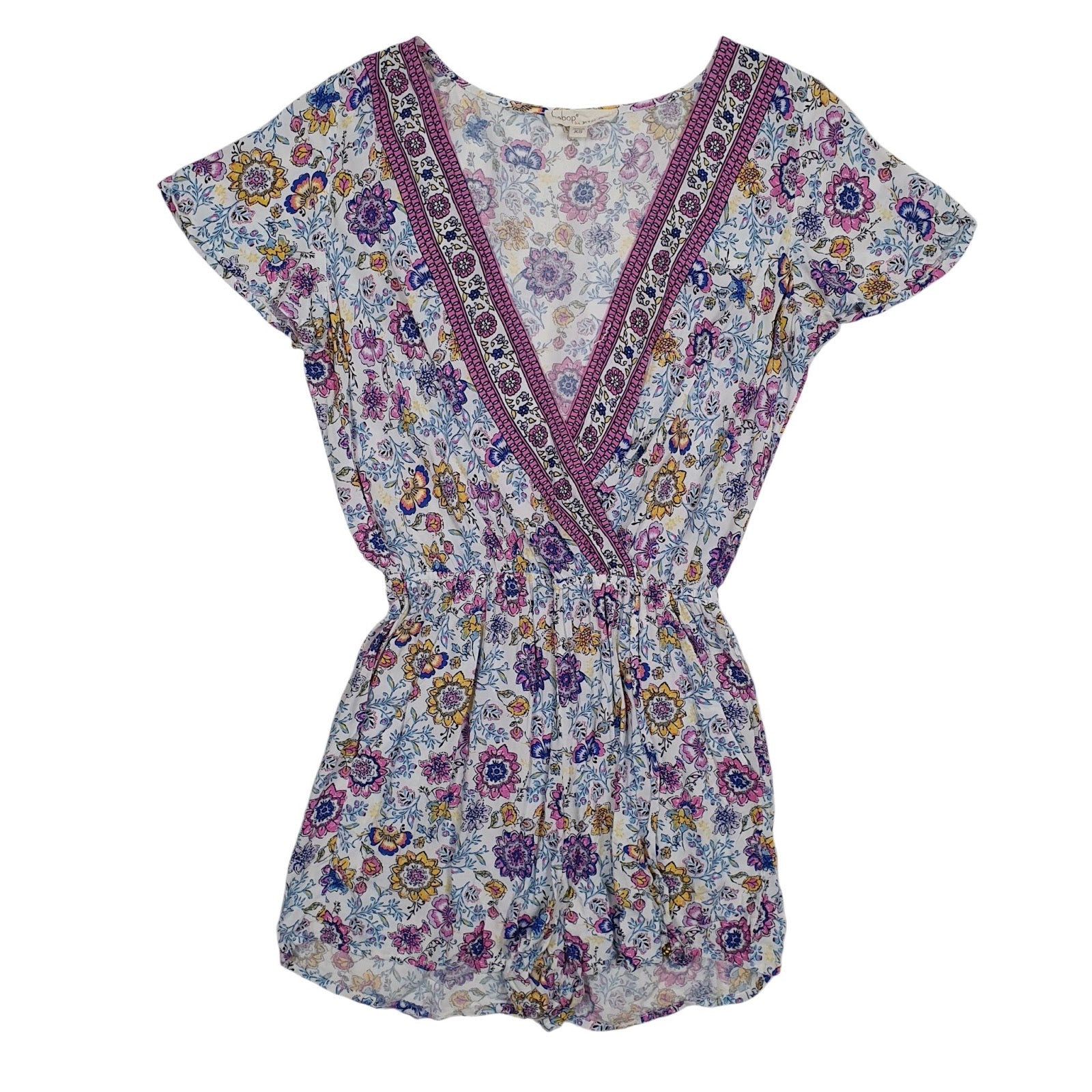 Womens Pink Bebop Playsuit Sleeveless Dress