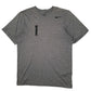 Mens Grey Nike Dri Fit Short Sleeve T Shirt