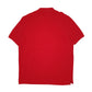 Mens Red Nautica Classic Fit Tall Hoodie Polo Shirt