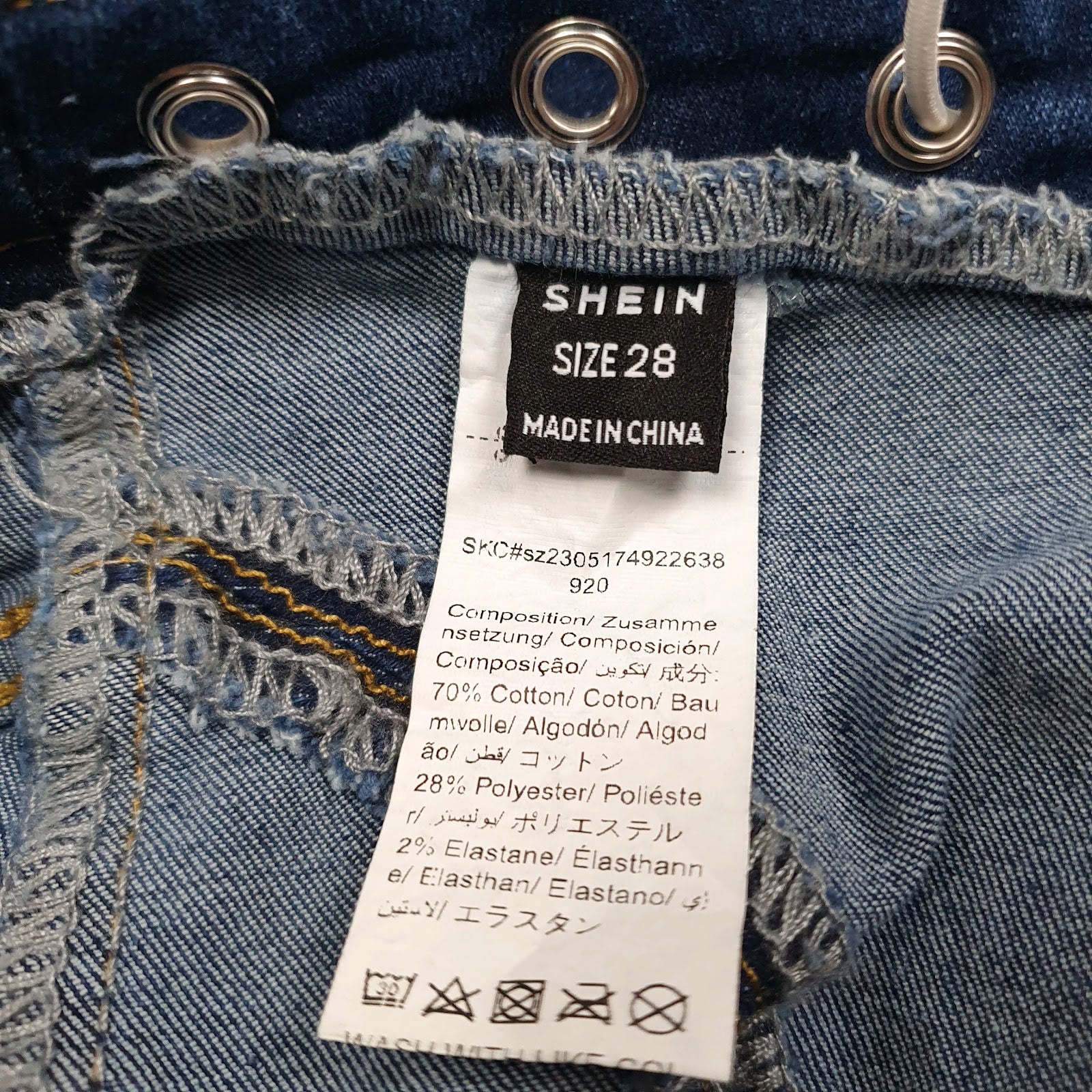 Womens Blue Shein   Jeans