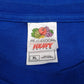 Mens Blue Fruit Of The Loom   T Shirt