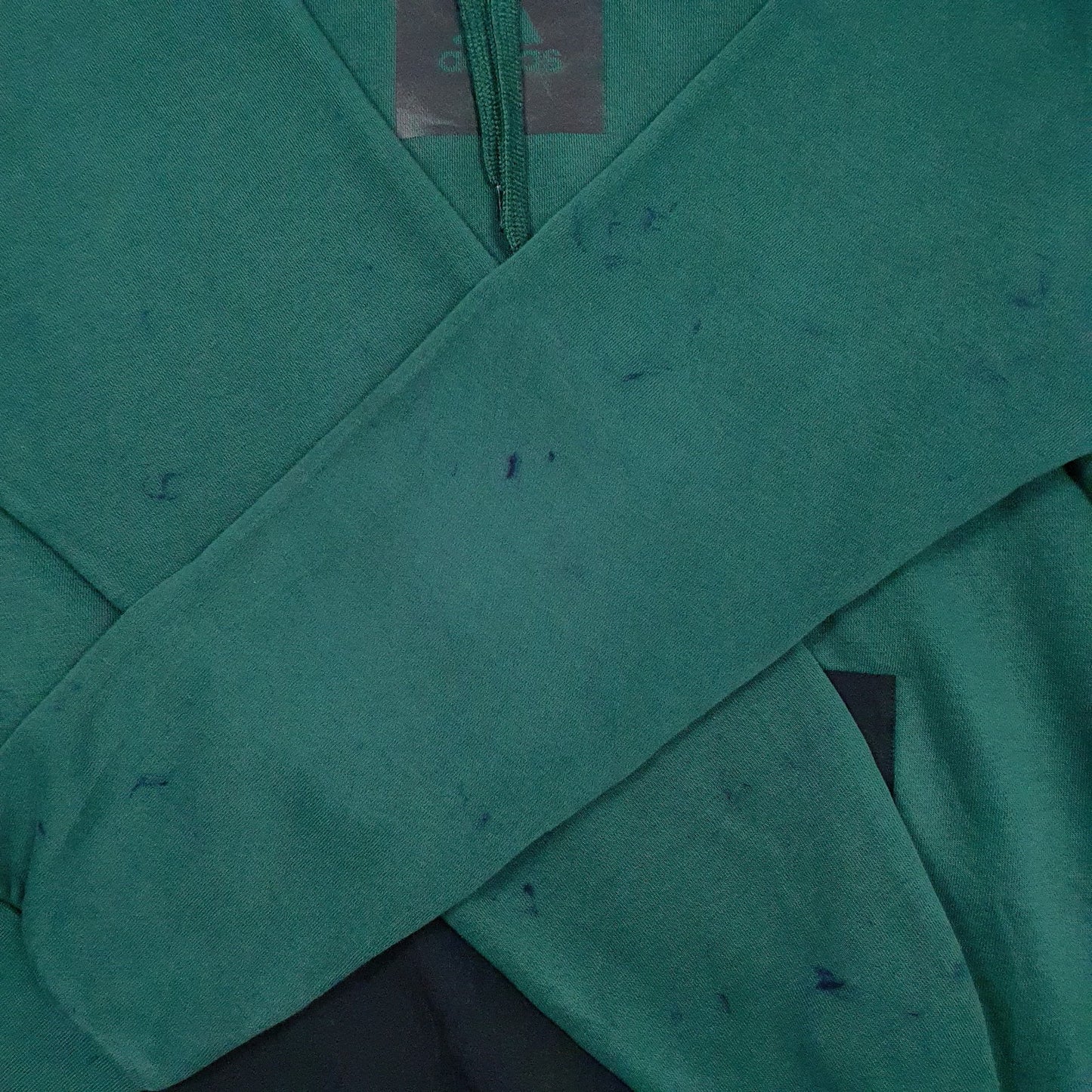 Mens Green Adidas  Hoodie Jumper