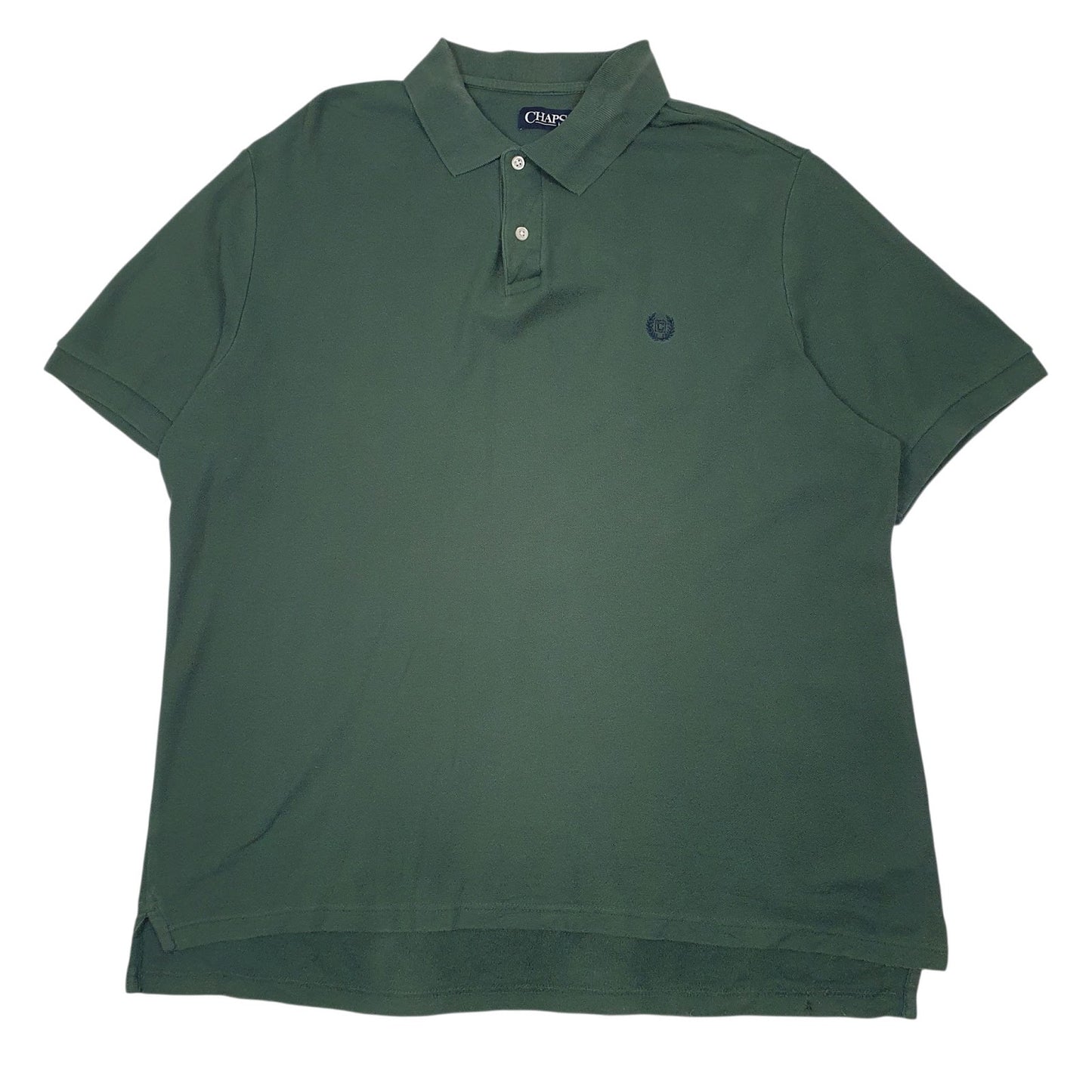 Mens Green Chaps  Short Sleeve Polo Shirt