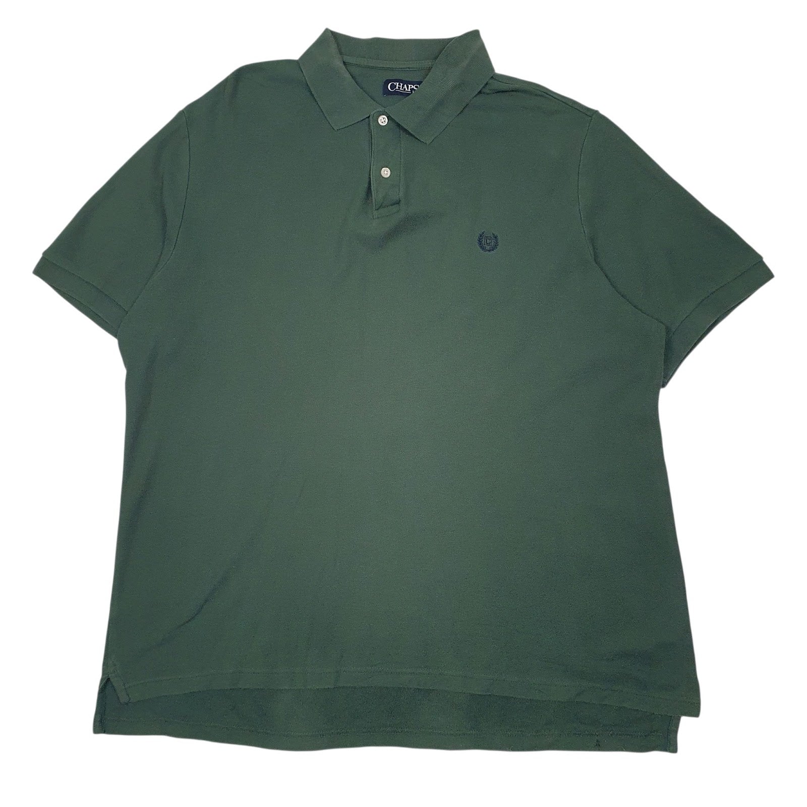 Mens Green Chaps  Short Sleeve Polo Shirt