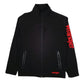 Mens Black Wrangler Windbreaker  Coat