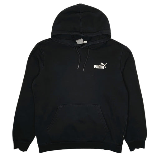 Womens Black Puma  Hoodie Jumper