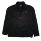 Mens Black Patagonia Better Sweater Quarter Zip Jumper