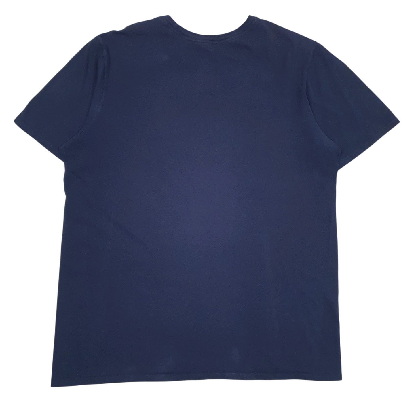 Mens Navy Nike MLB Milwaukee Brewers Baseball  T Shirt