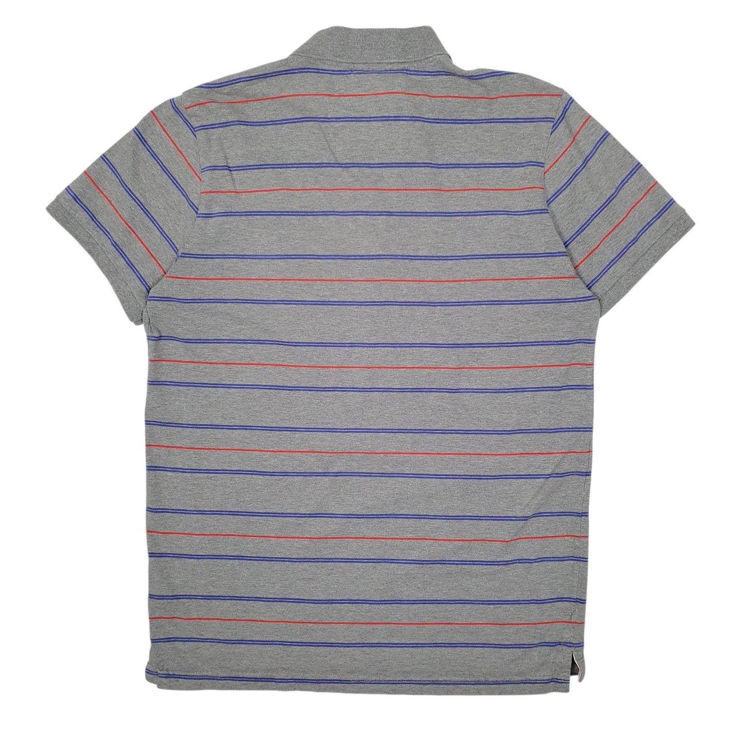 Mens Grey Puma  Cardigan Polo Shirt