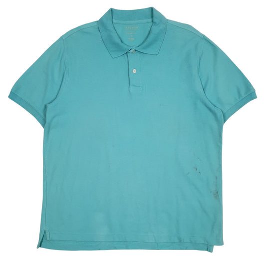 Mens Blue Sonoma  Short Sleeve Polo Shirt