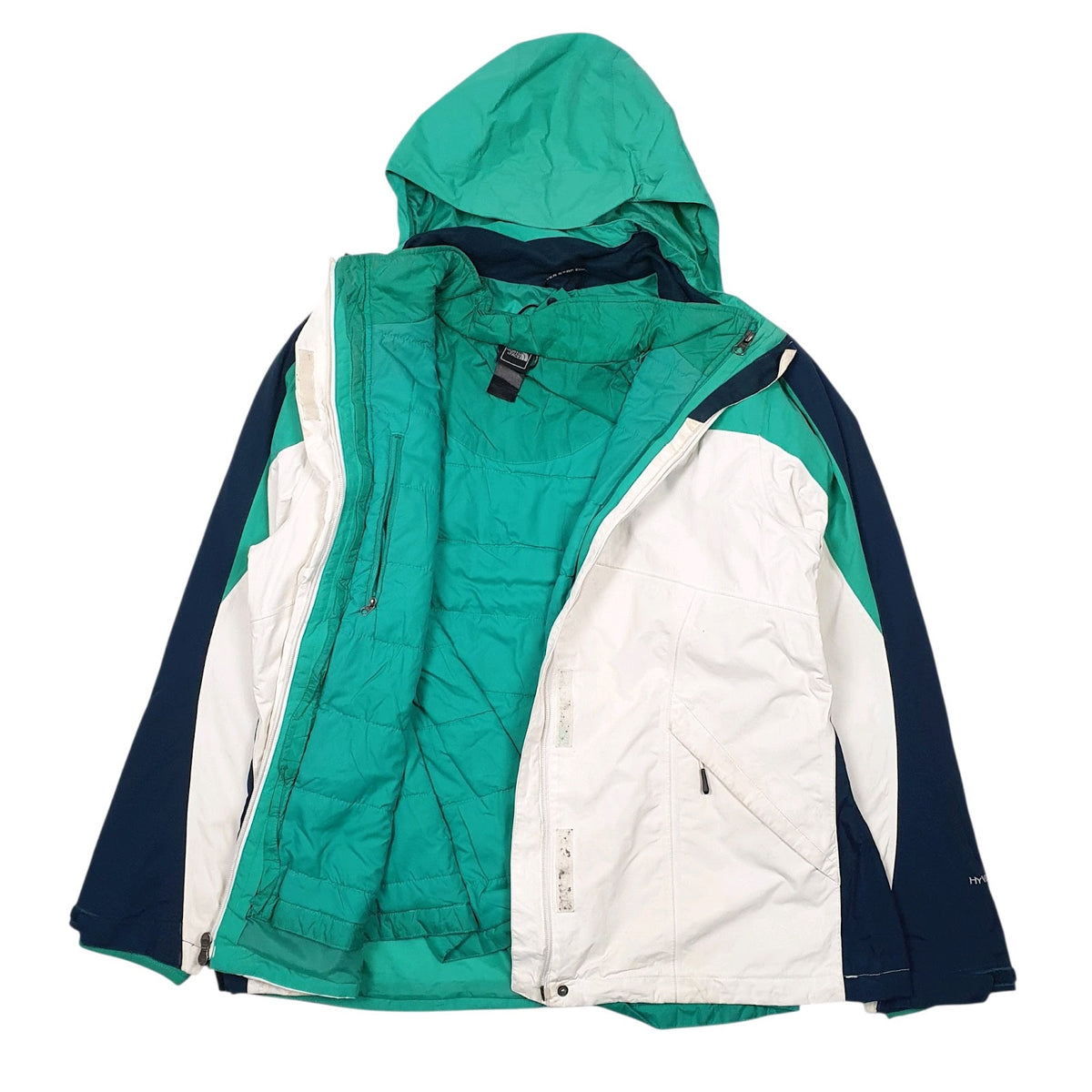 Womens White The North Face   Coat