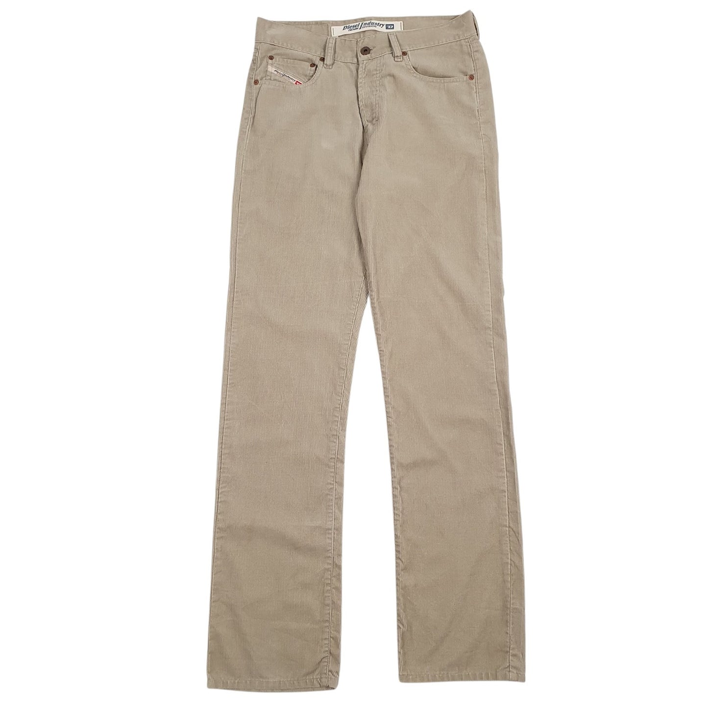 Mens Brown Diesel  Corduroy Trousers