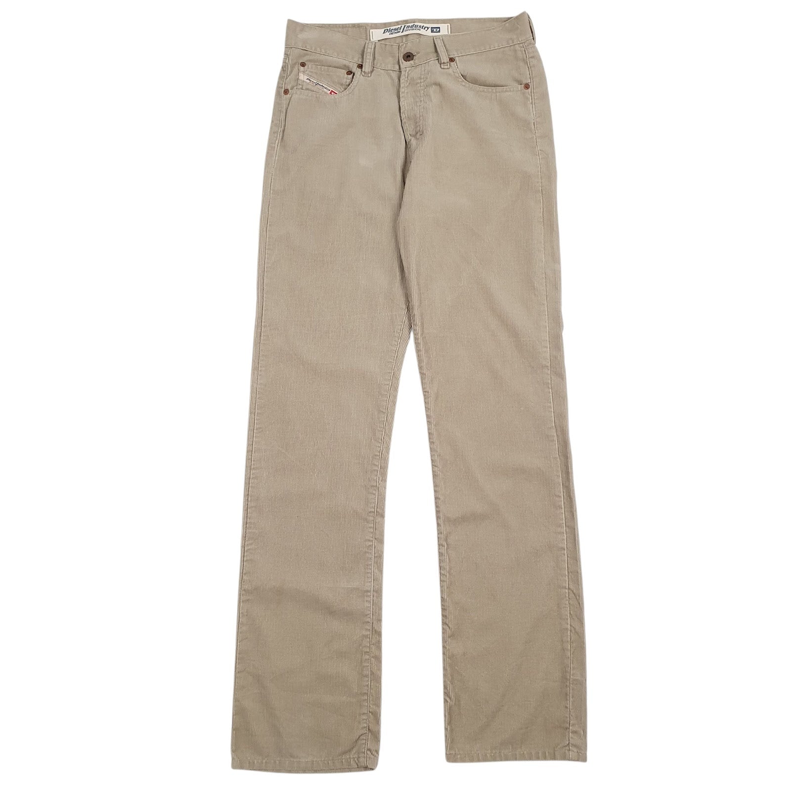 Mens Brown Diesel  Corduroy Trousers