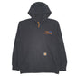 Mens Black Carhartt  Full Zip Jumper
