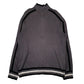 Mens Grey Tommy Hilfiger Henley Crewneck Jumper