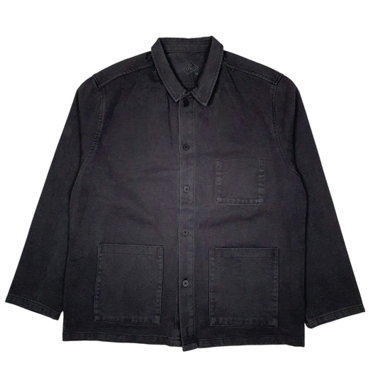 Mens Black Alex Crane Chore Windbreaker  Coat