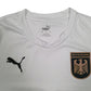 Mens White Puma Deutschland Germany Football Jersey  T Shirt