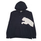 Mens Black Puma  Hoodie Jumper