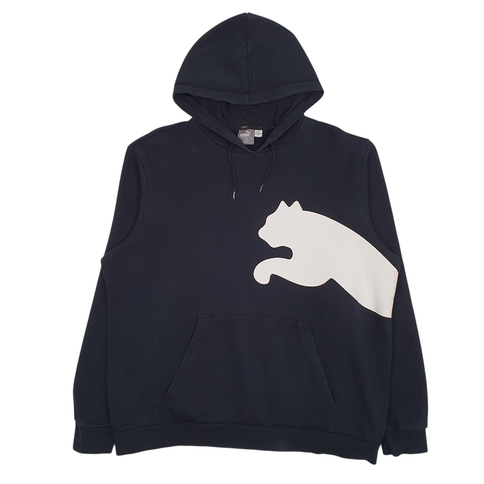 Mens Black Puma  Hoodie Jumper