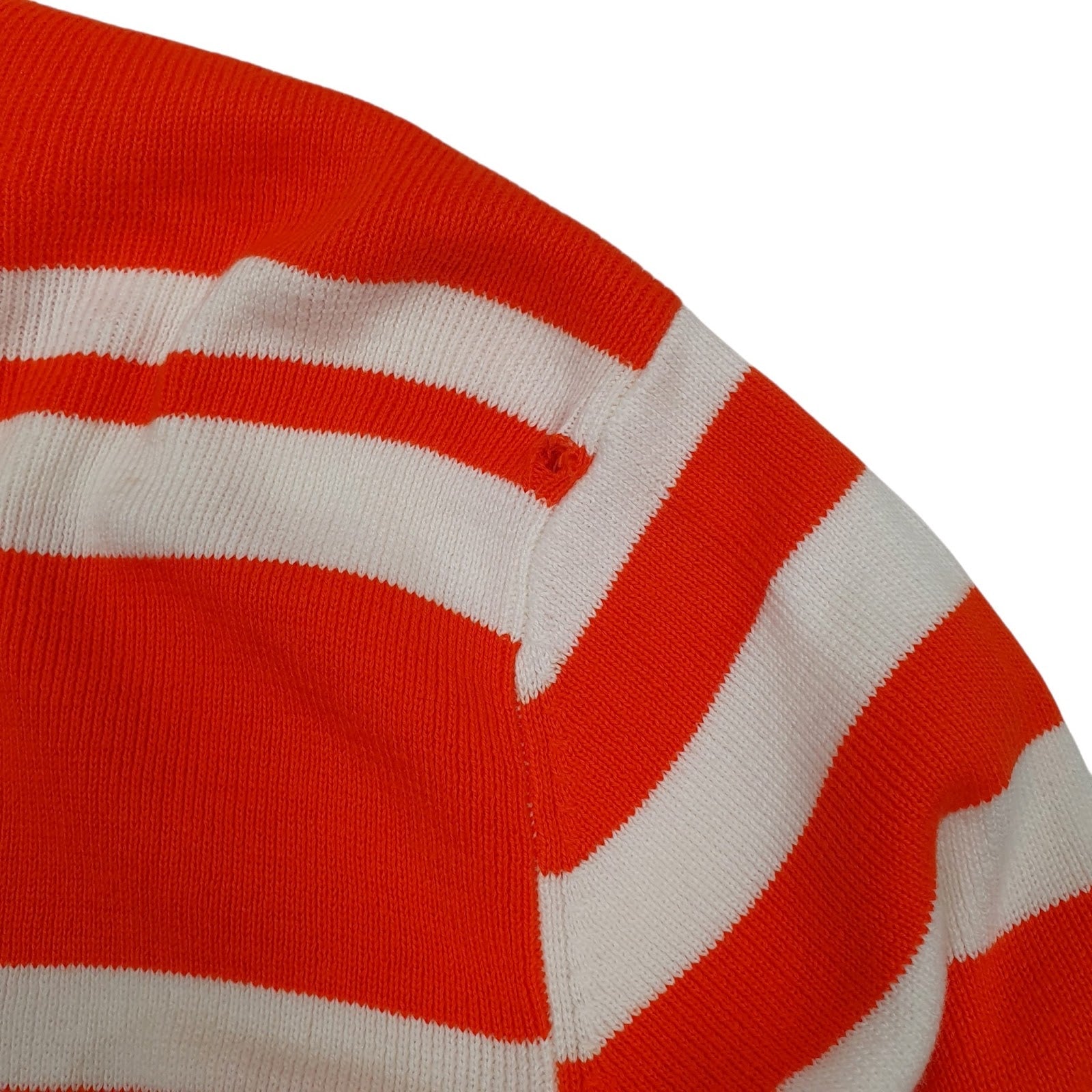 Womens Orange Tommy Hilfiger  V Neck Jumper