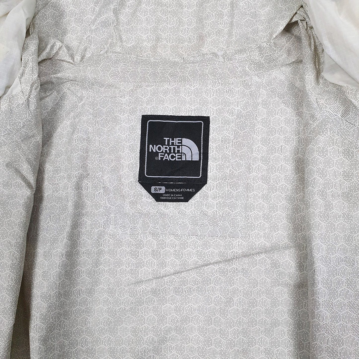 Womens White The North Face   Coat
