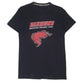 Mens Black Unbranded Daemons American Footbal Team Short Sleeve T Shirt