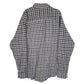 Mens Green J&P Brothers Vintage Flannel  Shirt