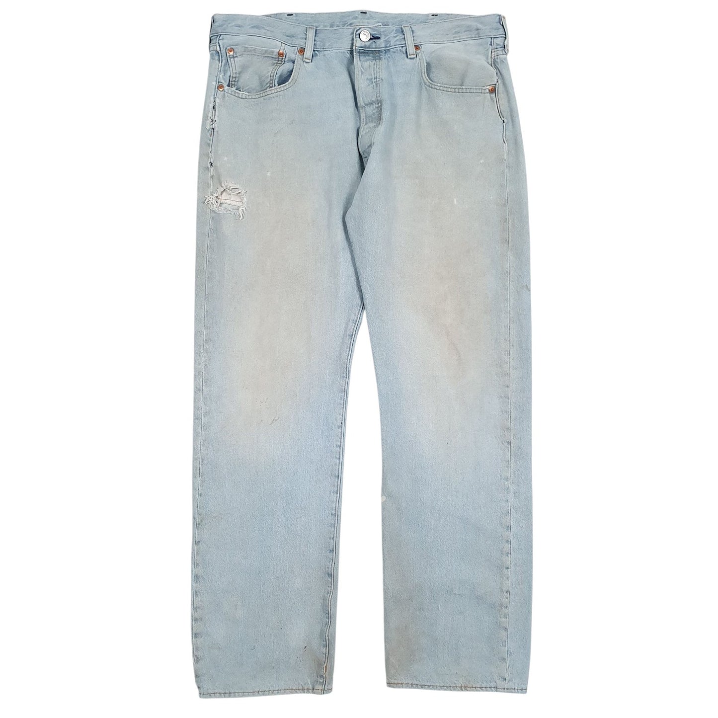 Mens Blue Levis  501 JeansW38 L32
