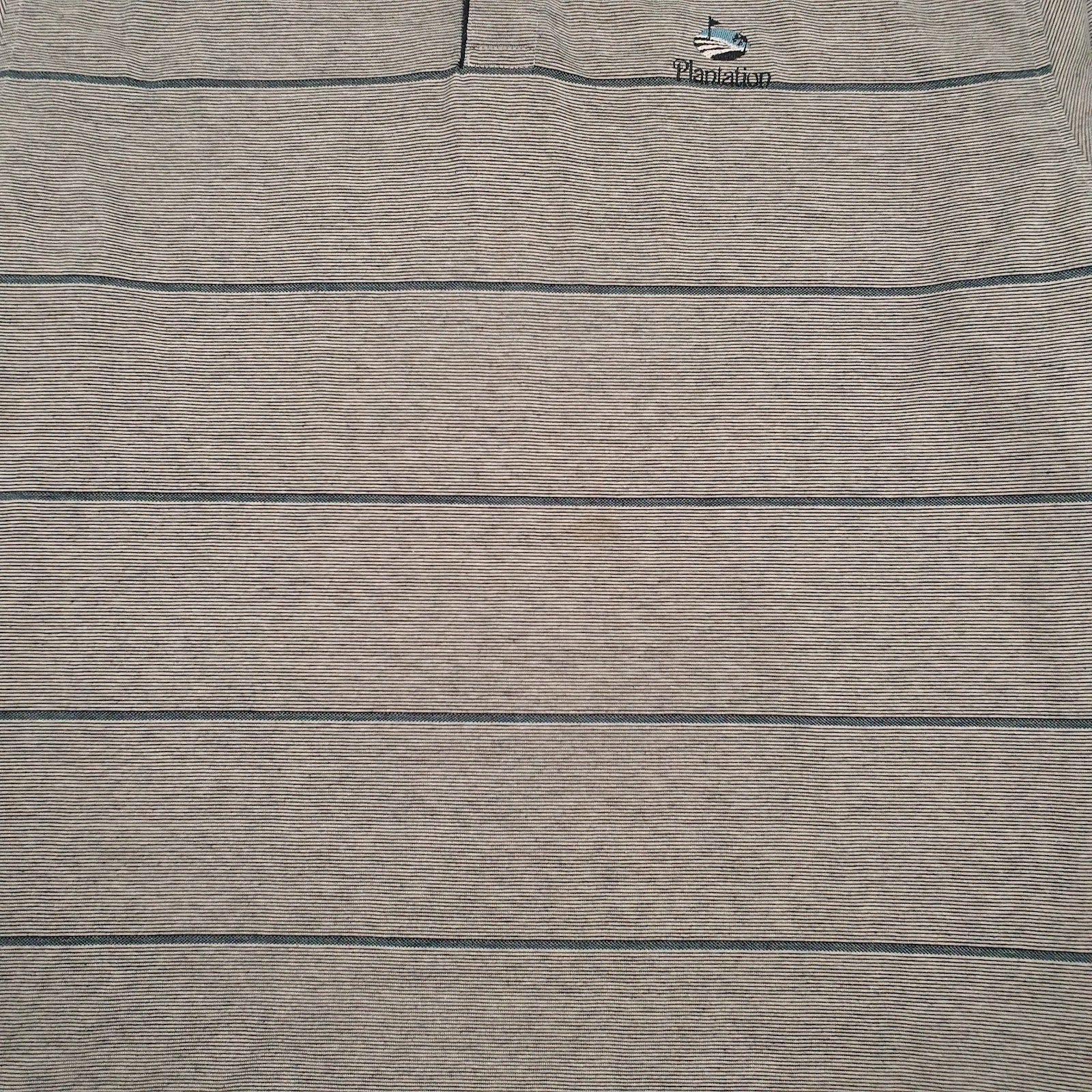Mens Grey Haley Vintage 90s Golf  Polo Shirt