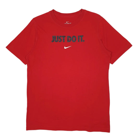 Mens Red Nike  Short Sleeve T Shirt