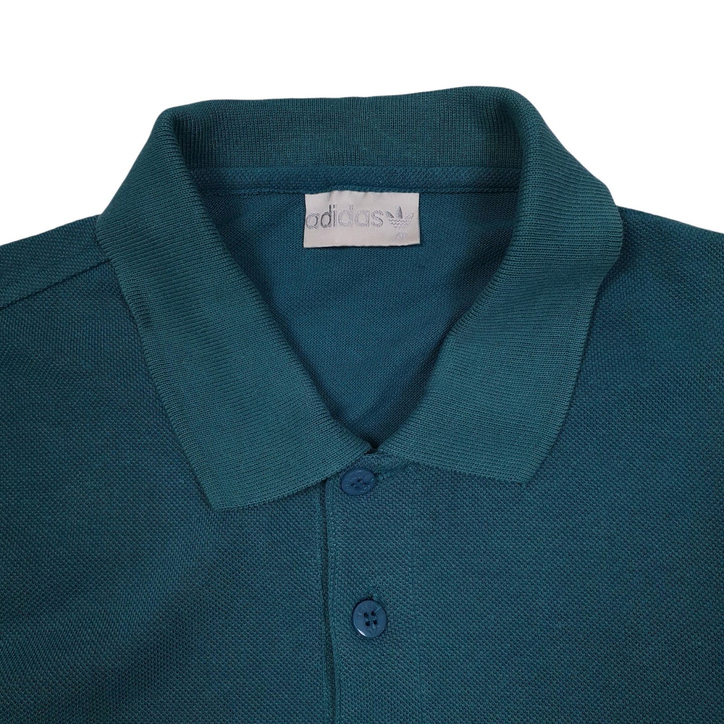 Mens Blue Adidas Vintage 00s  Polo Shirt