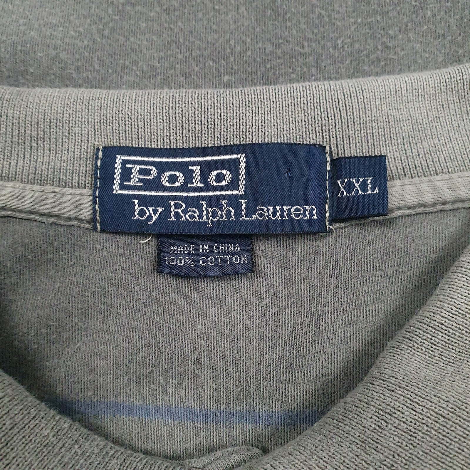 Mens Grey Polo Ralph Lauren   Polo Shirt