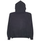 Mens Black Champion Jasonville University Hoodie Jumper