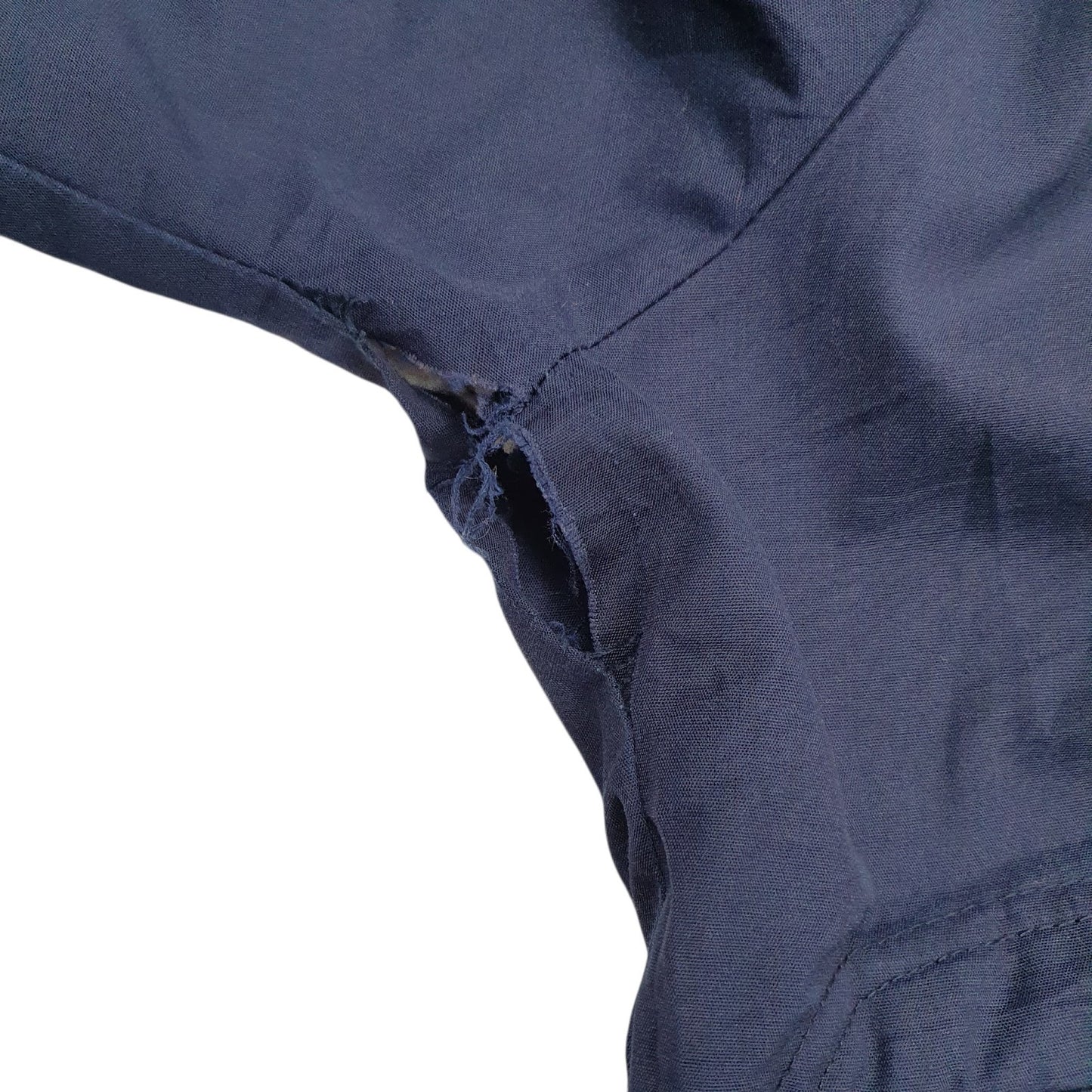 Mens Navy Wrangler Racing Team Sherpa Lined  Coat