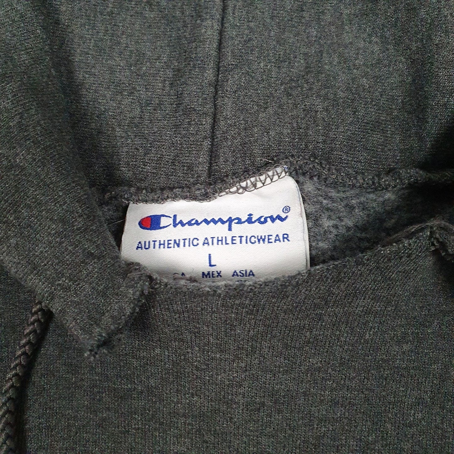 Mens Grey Champion Minnesota Hoodie Jumper