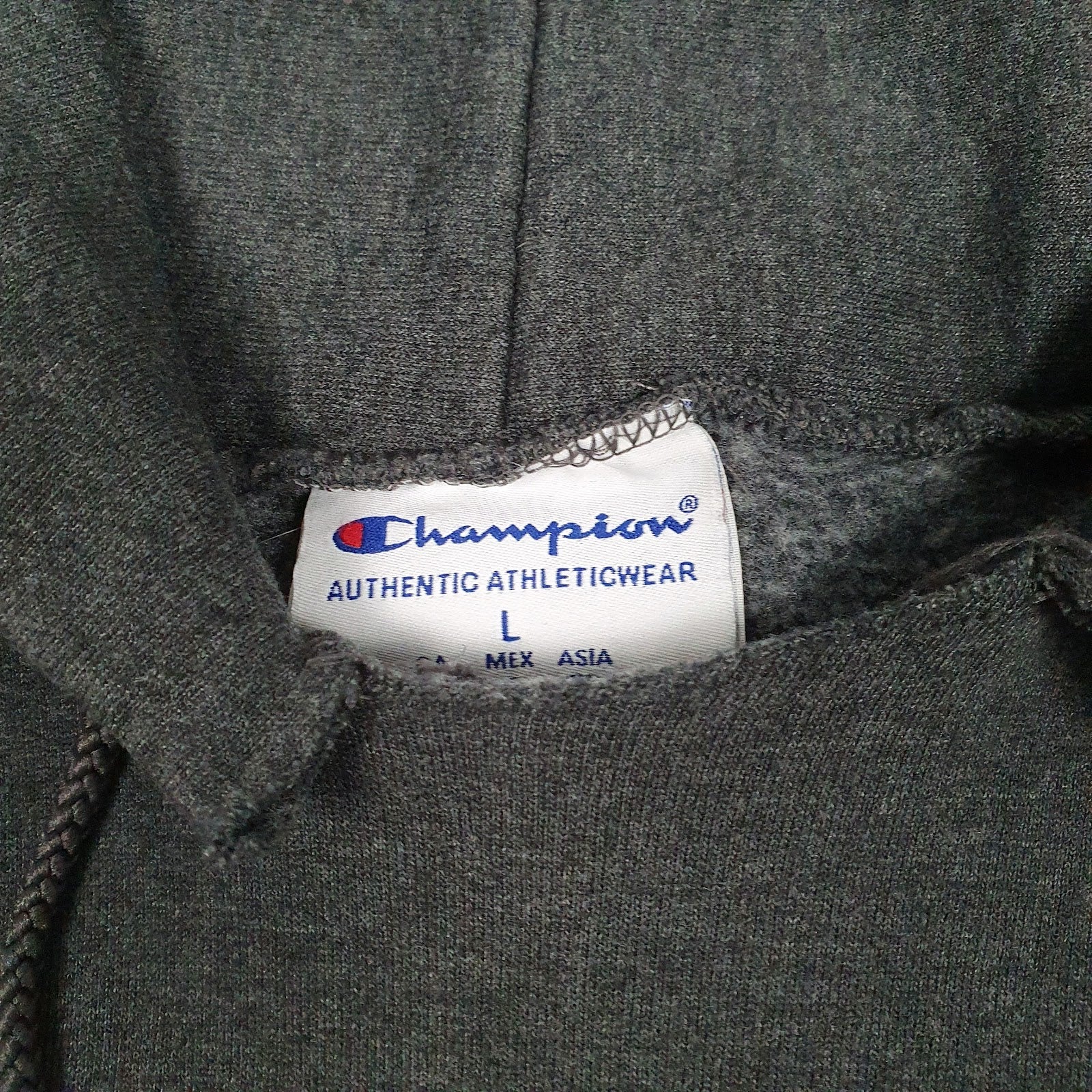 Mens Grey Champion Minnesota Hoodie Jumper