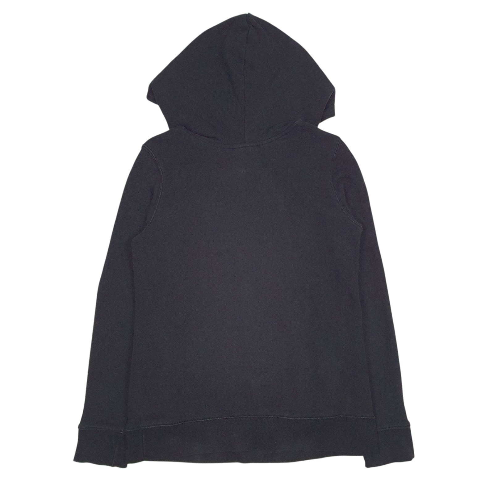 Womens Black Adidas Spellout Hoodie Jumper