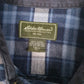 Mens Blue Eddie Bauer Chamois  Shirt