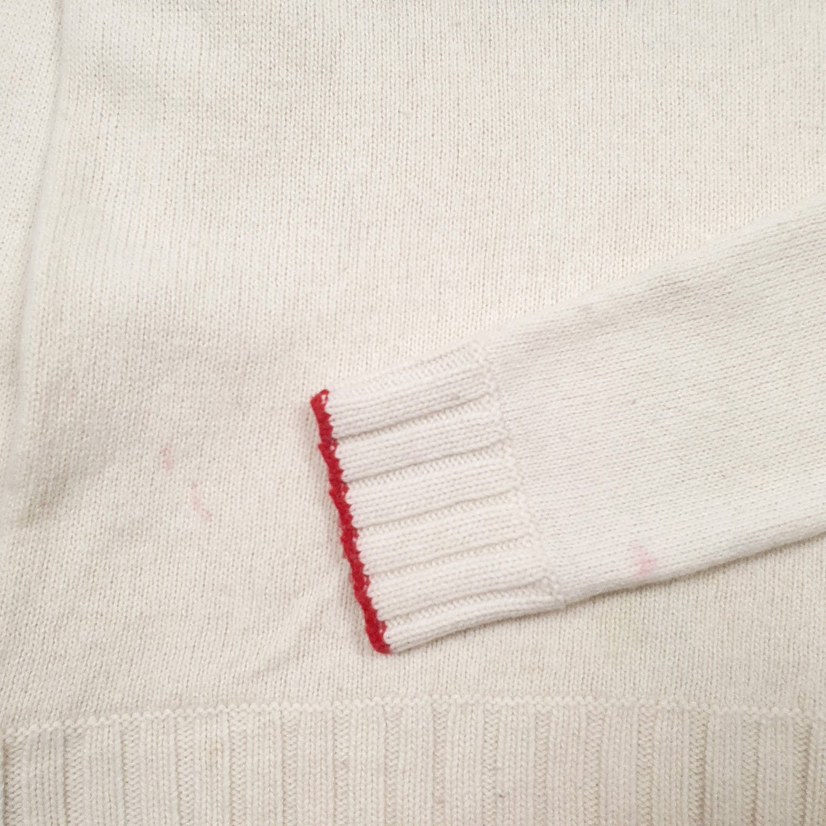 Womens Cream Woolrich  Crewneck Jumper