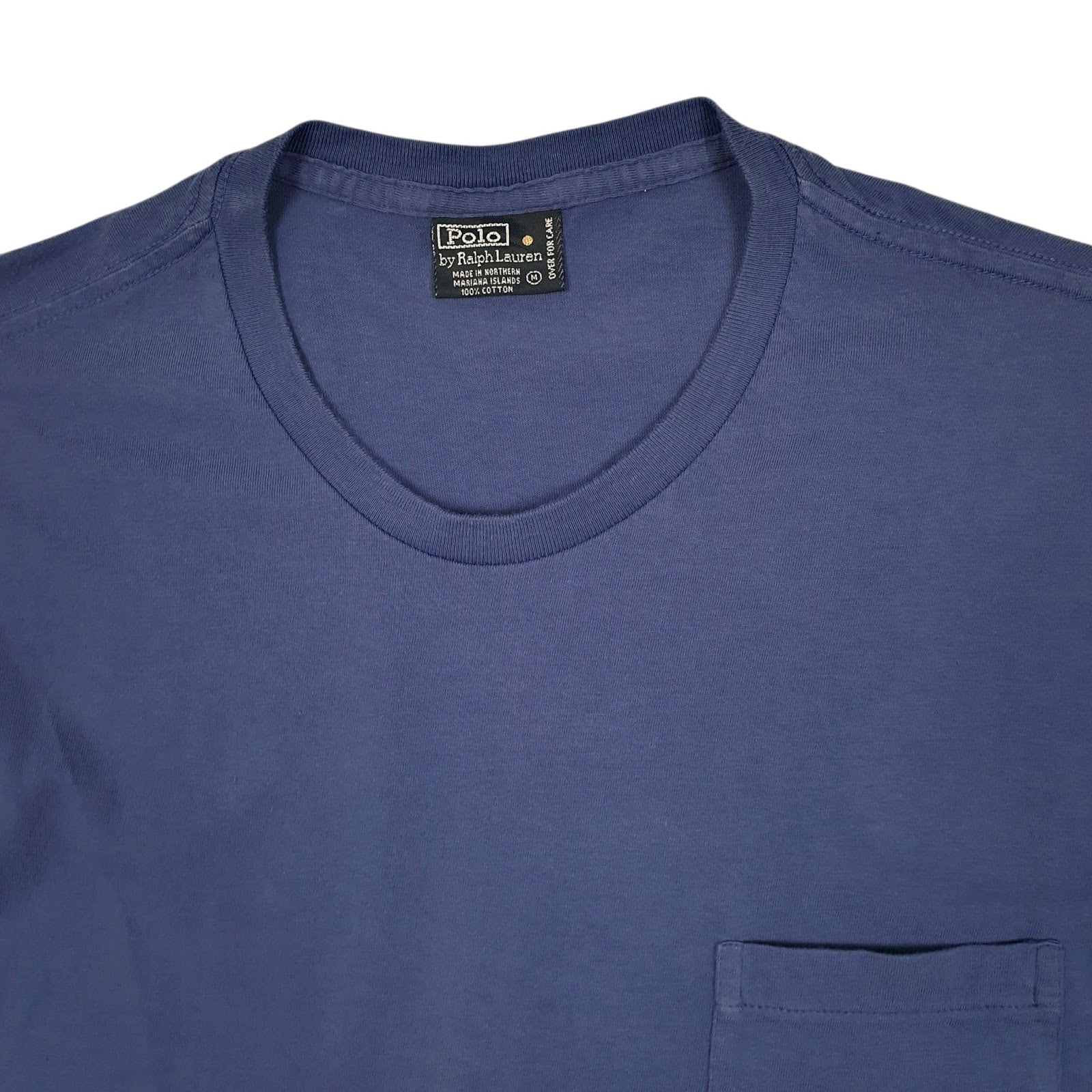 Mens Navy Polo Ralph Lauren Vintage 90s  T Shirt