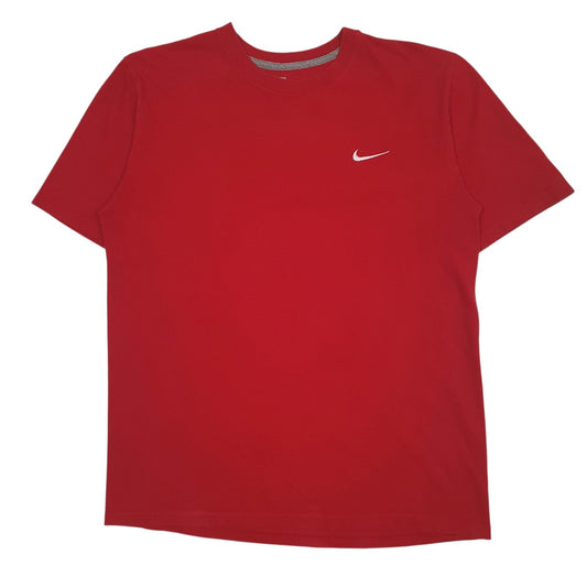 Mens Red Nike  Short Sleeve T Shirt