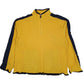Mens Yellow Chaps  Quarter Zip Jumper