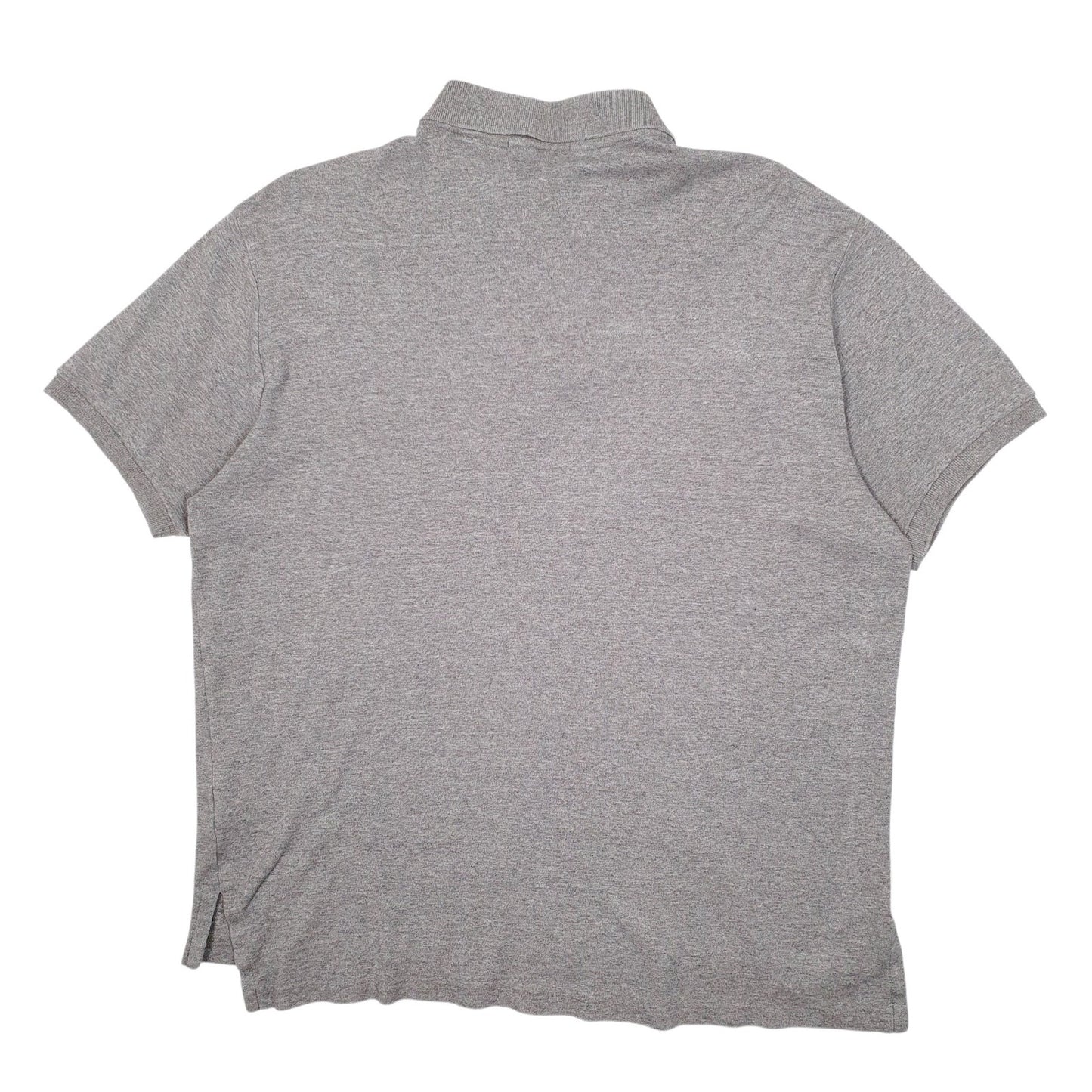 Mens Grey Polo Ralph Lauren Custom Fit  Polo Shirt