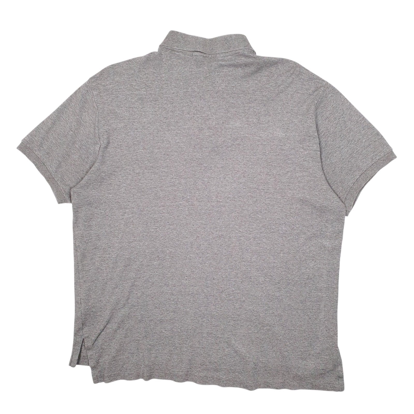 Mens Grey Polo Ralph Lauren Custom Fit  Polo Shirt