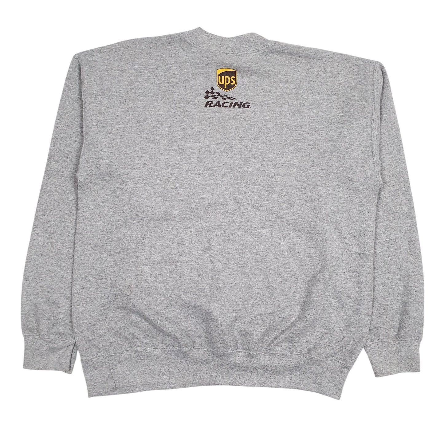 Mens Grey Chase Authentics Nascar Crewneck Jumper