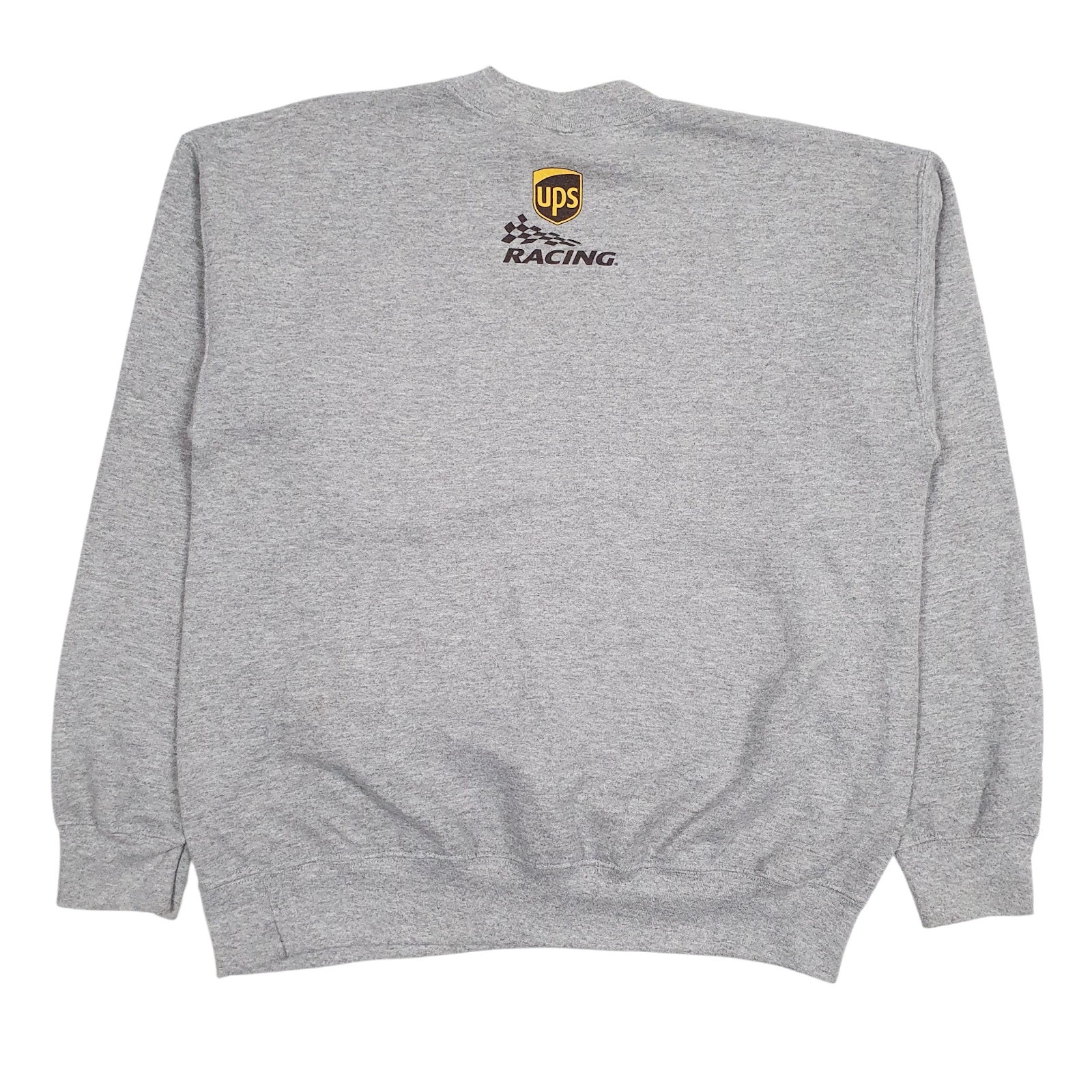 Mens Grey Chase Authentics Nascar Crewneck Jumper