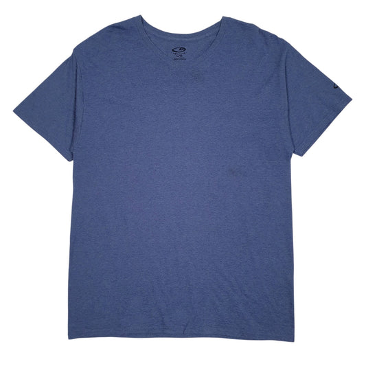 Mens Blue Champion  Short Sleeve T Shirt